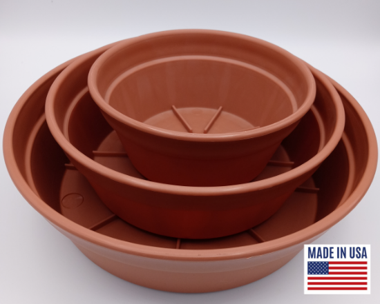 Picture of 3 Piece Plant or Decorative Saucer Set